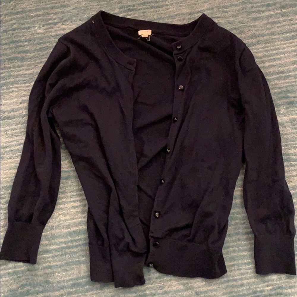 J. Crew Clare Sweater Navy